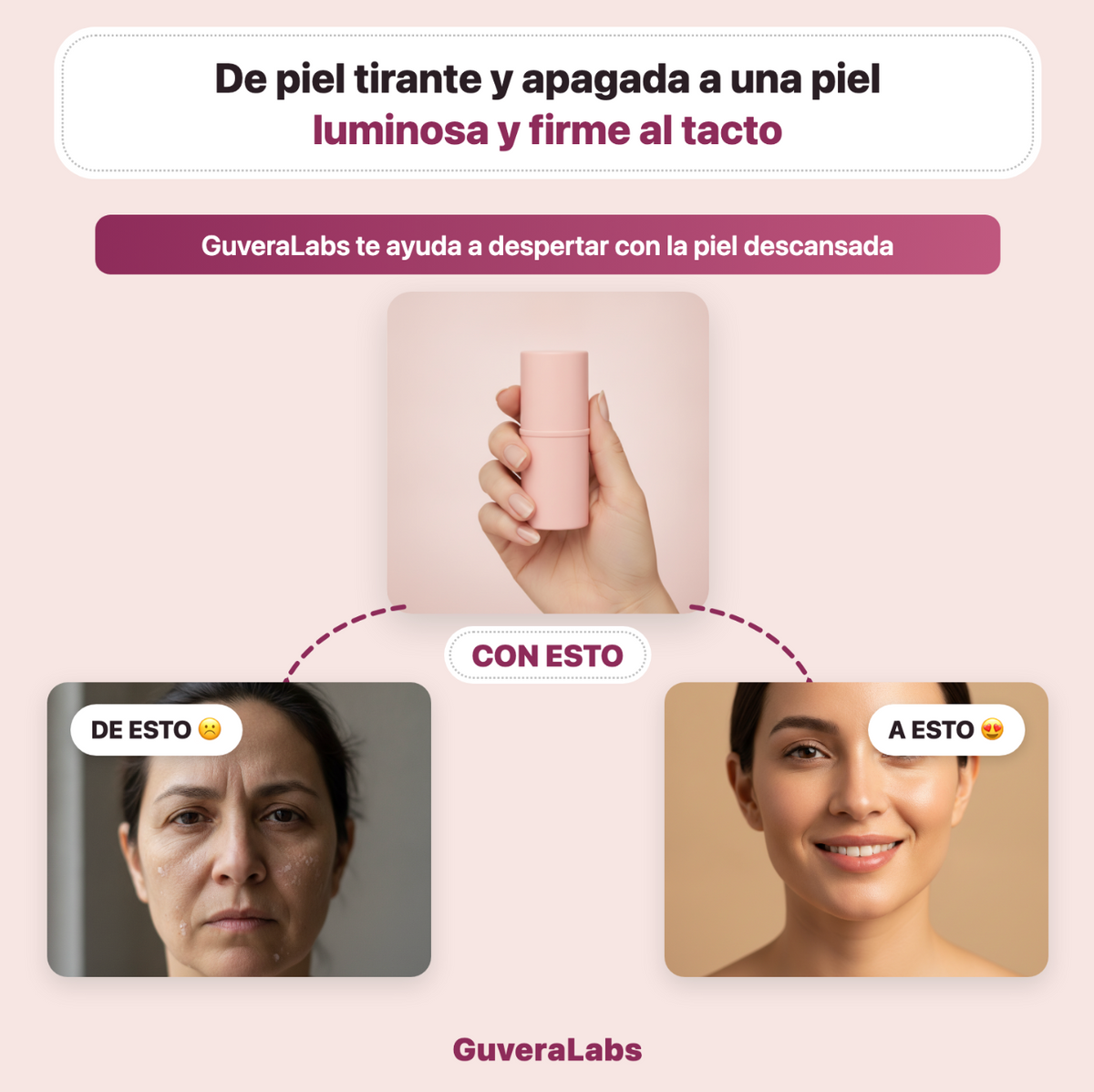Bálsamo Facial Hidratante Antiarrugas